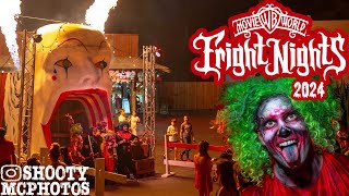 Fright Nights 2024 Part 1  Warner Bros Movie World Gold Coast Queensland MWFRIGHTNIGHTS [upl. by Lunna]