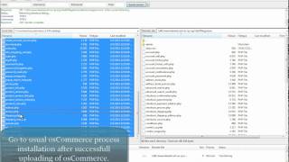 Megastore osCommerce  installation video manual [upl. by Sane]