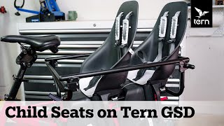 Tern GSD Child Seat Setups [upl. by Hays]