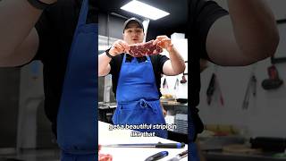 The big problem with striploins striploin beef steak cooking mealprep grill [upl. by Erreip]