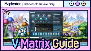 Maplestory V Matrix amp Nodestone Guide with Adele [upl. by Nimref]