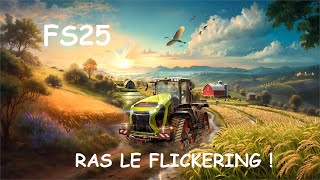 FR TUTO ENLEVER LES FLICKERING FS25 [upl. by Inod206]