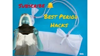 How to use Belt system Sanitary pad  period hacks by PadWoman [upl. by Tarra432]