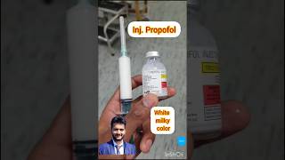 injection propofol anesthesia sedatives shorts intubation medical icu nursing [upl. by Anahs]