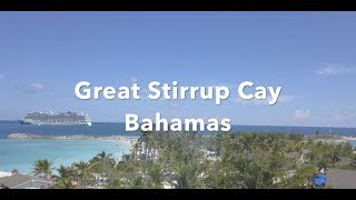 Great Stirrup Cay 4K [upl. by Hagood]