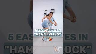 5 Easy Bachata Moves in quotHammerlockquot ✅ tutorial bachata dancetutorial dance [upl. by Erl60]