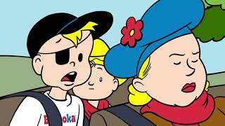 Bazooka Classic Comics FAMILY DRIVE [upl. by Ruckman]