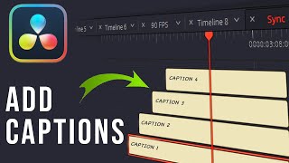 Snap Captions Davinci Resolve  FAST and Auto [upl. by Haela785]