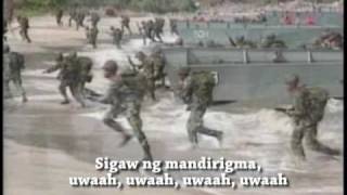 Philippine Navy Hymn 2009 Edition Himno ng Hukbong Dagat ng Pilipinas [upl. by Onitselec998]