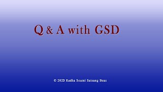 Q amp A with GSD 116 with CC [upl. by Lindner]