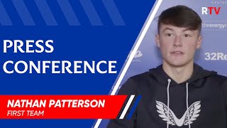 PRESS CONFERENCE  Nathan Patterson  11 Dec 2020 [upl. by Naillig]