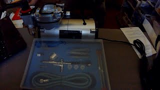 Unboxing and Review of the Timbertech Combination Airbrush and Compressor Set [upl. by Mateusz673]