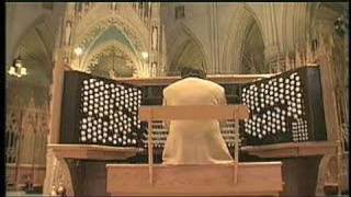 Widor Toccata at Cathedral Basilica in Newark [upl. by Nyrmac]