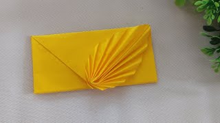 How to make paper envelope  Paper envelope making  Paper envelope [upl. by Suravart]