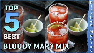 Top 5 Best Bloody Mary Mix Review in 2023 [upl. by Allak]