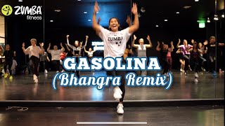 „GASOLINA  Bhangra Remix“ by Tesher Daddy Yankee  Zumba® choreo by Tenri  gasolina zumbachoreo [upl. by Dichy313]