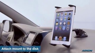 The Perfect iPad or Android Tablet Car Mount amp Holder  Arkon TAB179 [upl. by Amias120]