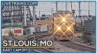 🔴 LIVE Trains Railcam  St Louis Missouri PTZ [upl. by Atsyrc]