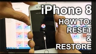 How To Reset amp Restore your Apple iPhone 8  Factory Reset [upl. by Noak]