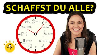 Schaffst du ALLE – Dann bist DU ein Mathe Nerd 🤓 [upl. by Dyson758]