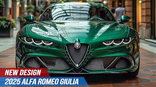 2025 Alfa Romeo Giulia  Redefining What a Sports Sedan Can Be [upl. by Trilly]