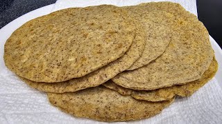 Tortillas De Avena y Linaza suavesitas y nutritivas🫶 [upl. by Swisher]