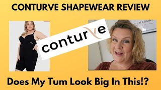 Conturve Shapewear Review  AKA Does My Tum Look Big In This  AD [upl. by Letsou260]