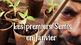 Les premiers semis à faire en janvier [upl. by Aztiraj335]