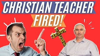 Christian Teacher Fired Over Beliefs Is Freedom at Risk [upl. by Annovy]