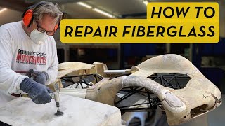 How To Repair Fiberglass StepByStep Guide [upl. by Eiuqnom]