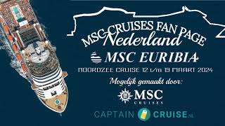 MSC Euribia Cruise 2024 [upl. by Dionne]