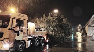 THW Bensheim 4 Tonnen und 25 Meter Koloss für Bensheim [upl. by Ademordna]