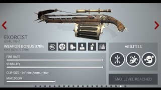 Hitman Sniper Rifle Showcase  Exorcist [upl. by Adnauqahs]