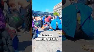 Top 3 states with the most homeless people in the USA shortsvideo facts didiyouknow [upl. by Eugine525]