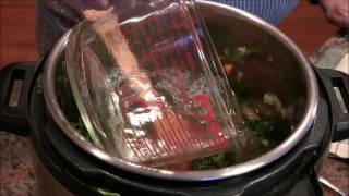 Quick Vegan Minestrone Soup  Instant Pot Recipe [upl. by Winnick142]