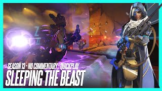 Sleeping The Beast • 💉Ana on Shambali Monastery • Overwatch 2 Quick Play [upl. by Nil]