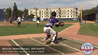 Gavin Grahovac Prospect Video OF Inf C Villa Park High School Class of 2023 [upl. by Chancey]