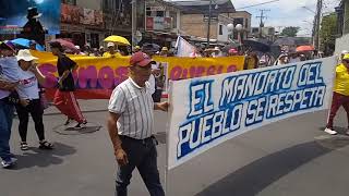 LUCHO LIBRE contundente marcha hoy en Popayán [upl. by Eelime]