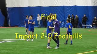 Condensed Game Impact vs Calgary Foothills March 2 2024 [upl. by Arbba]