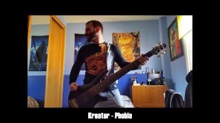 Kreator  Phobia Bass Cover [upl. by Kellie415]