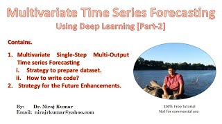 Multivariate Time Series Forecasting Using Deep Learning Part2 [upl. by Rrats]