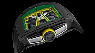 Richard Mille RM 6101 Manual Winding Yohan Blake Limited Edition Shorts [upl. by Annawik]