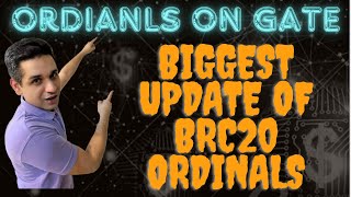 Brc20 Ordinals Complete Info  How To Trade Brc20 Ordinals On Gate [upl. by Alisan482]