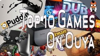 Top 10 Ouya Games [upl. by Leumas]