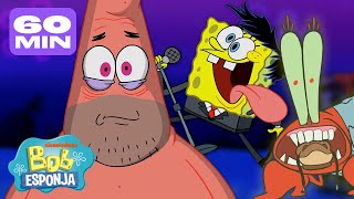 Bob Esponja  60 MINUTOS dos Momentos Mais Engraçados dos NOVOS Episódios de Bob Esponja 🤣 [upl. by Becker]