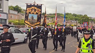 Gourock Boyne Celebrations 29thJune 2024 [upl. by Sira]