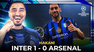 INTER 1  0 ARSENAL  UCL Match Reaction  HAKAN PENALTY amp CLEAN SHEET [upl. by Weiman]