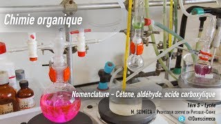 Chimie organique  Nomenclature et propriétés des cétones aldéhydes acides carboxyliques [upl. by Witha68]