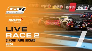 LIVE  Race 2  Circuit Paul Ricard  GT4 European Series powered by Rafa Racing Club 2024 Eng [upl. by Homer]