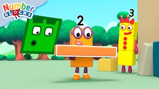 Numberblocks en français  Épisodes complets  RECTANGLES et FORMES GÉOMÉTRIQUES [upl. by Yrocaj]